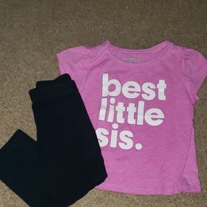 Toddler childrens place outfit sz 18-24 mo.
